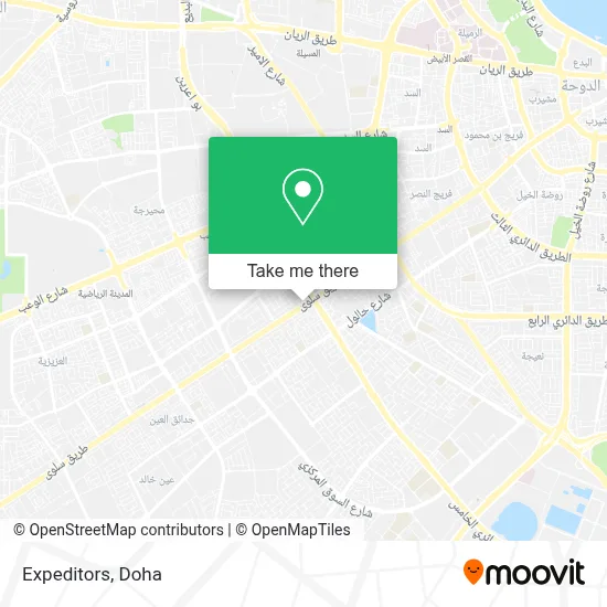 Expeditors map