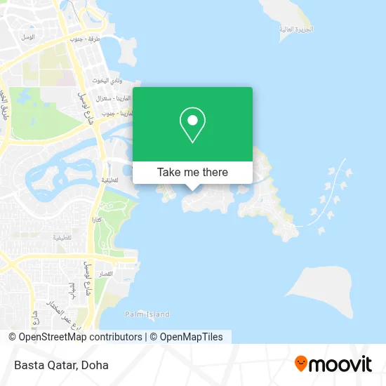 Basta Qatar map