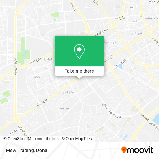 Msw Trading map