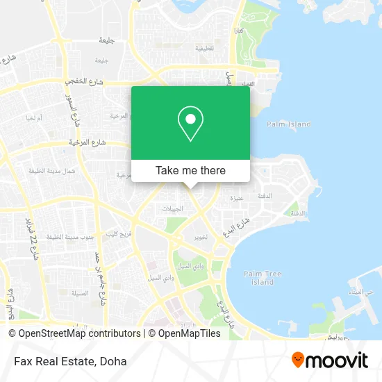 Fax Real Estate map