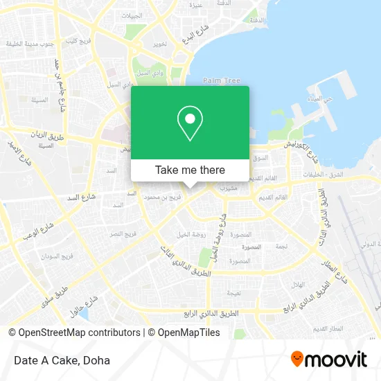 Date A Cake map