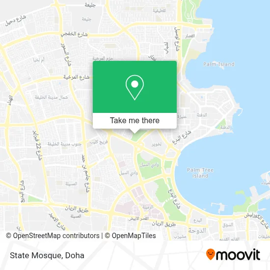 State Mosque map
