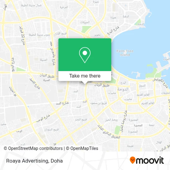 Roaya Advertising map
