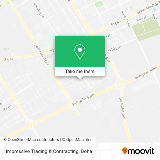Impressive Trading & Contracting map