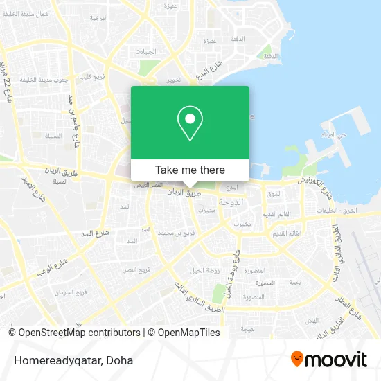 Homereadyqatar map