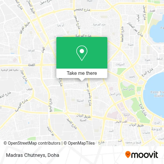 Madras Chutneys map