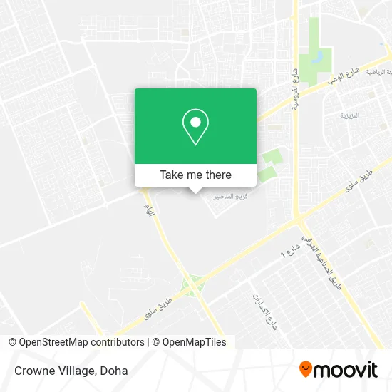 Crowne Village map