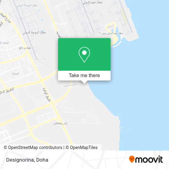 Designorina map