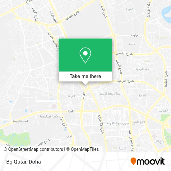 Bg Qatar map