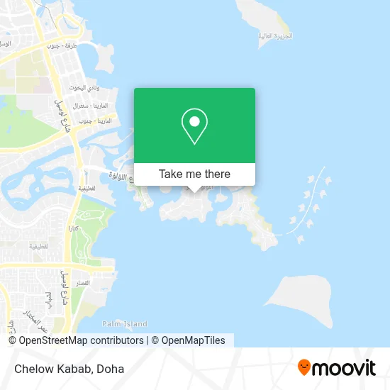 Chelow Kabab map