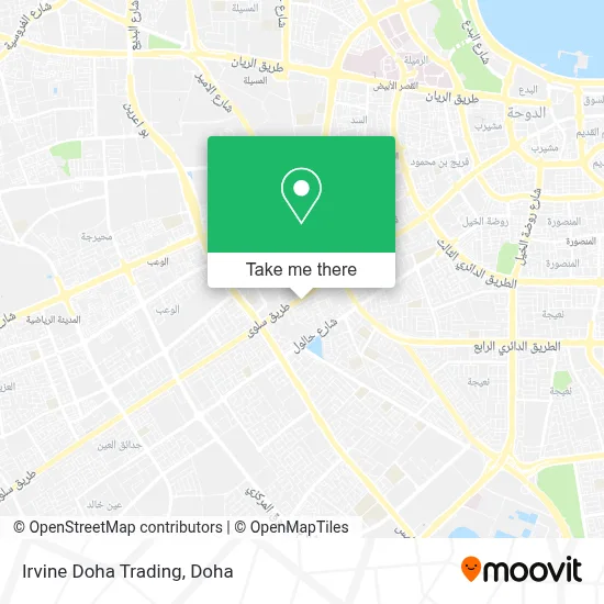 Irvine Doha Trading map