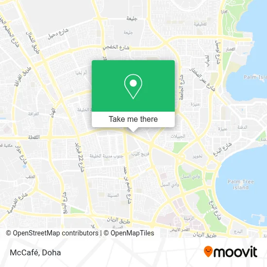 McCafé map