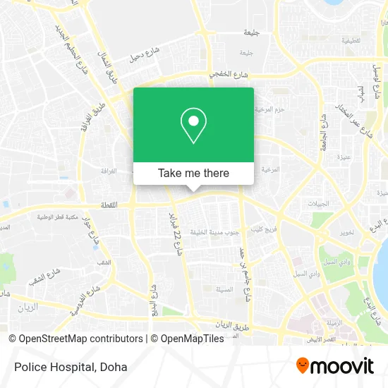 Police Hospital map