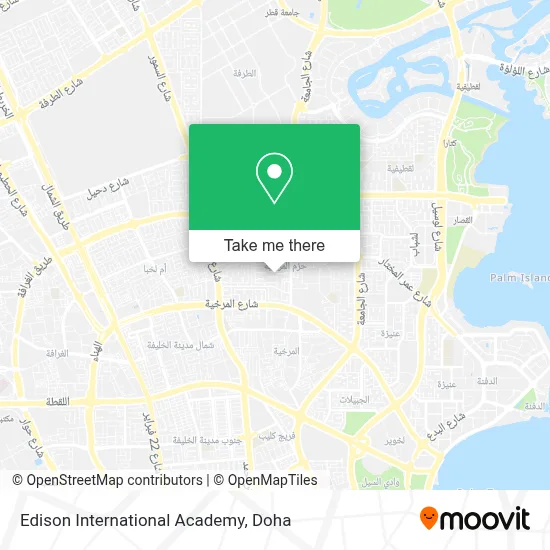Edison International Academy map