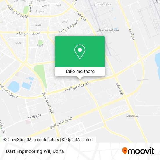 Dart Engineering Wll map