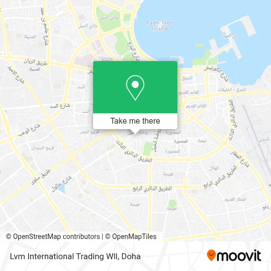 Lvm International Trading Wll map