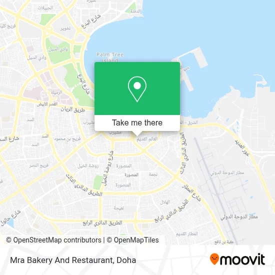 Mra Bakery And Restaurant map