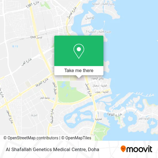 Al Shafallah Genetics Medical Centre map
