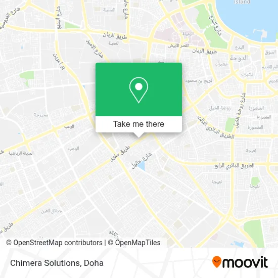 Chimera Solutions map