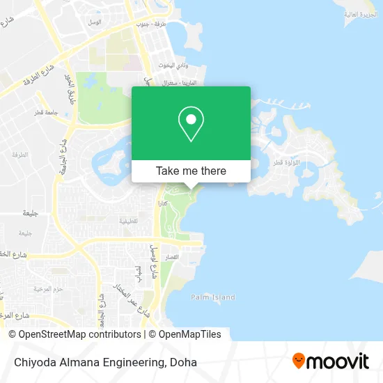 Chiyoda Almana Engineering map