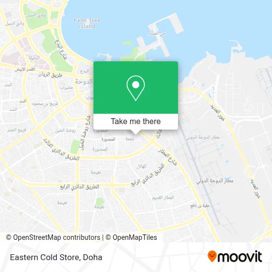Eastern Cold Store map