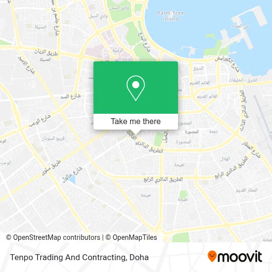 Tenpo Trading And Contracting map