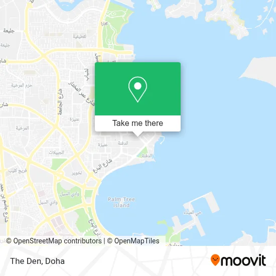 The Den map