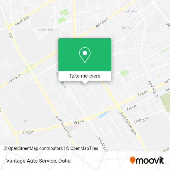 Vantage Auto Service map
