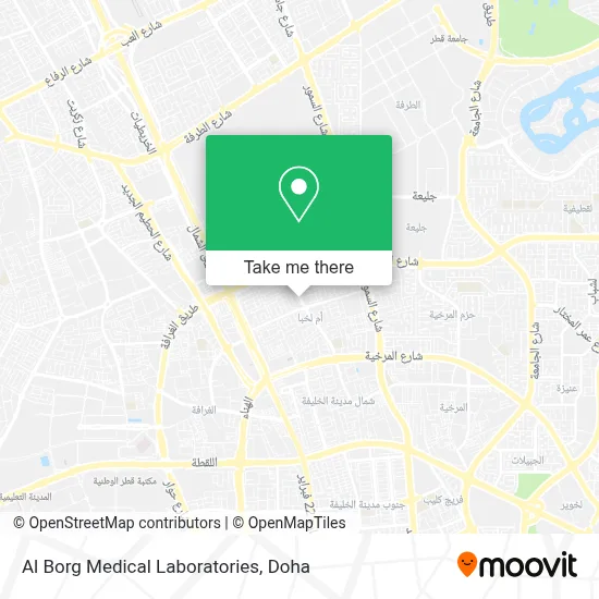 Al Borg Medical Laboratories map