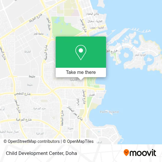 Child Development Center map