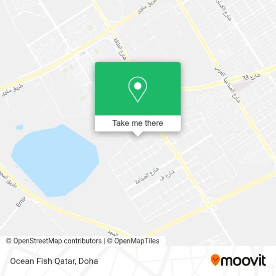 Ocean Fish Qatar map