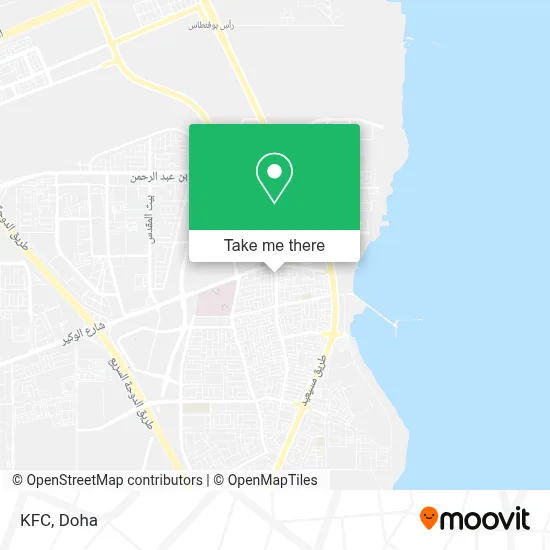 KFC map