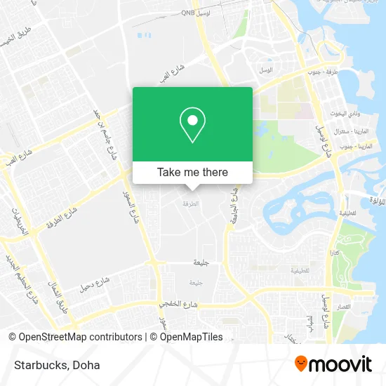 Starbucks map