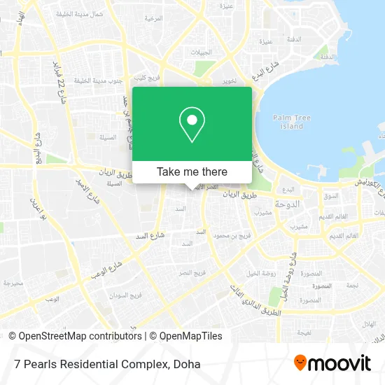 7 Pearls Residential Complex map