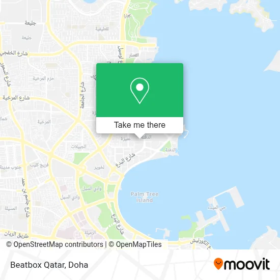 Beatbox Qatar map