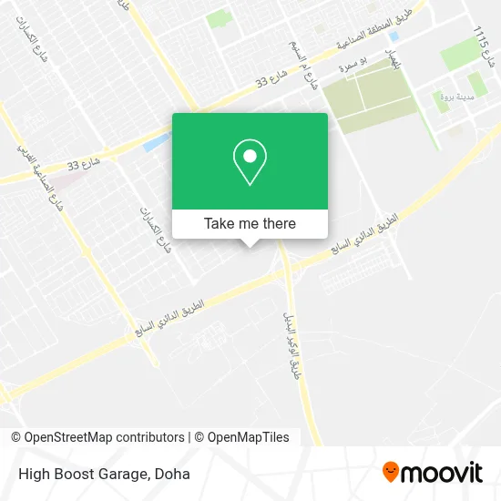 High Boost Garage map