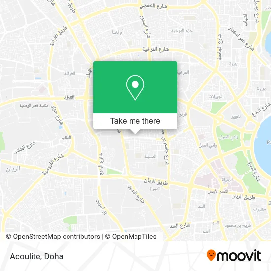 Acoulite map