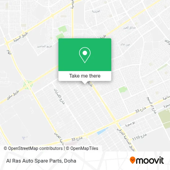 Al Ras Auto Spare Parts map