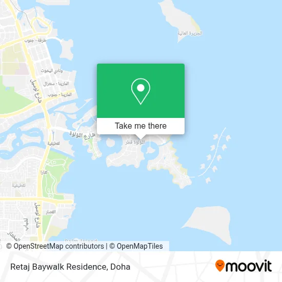 Retaj Baywalk Residence map