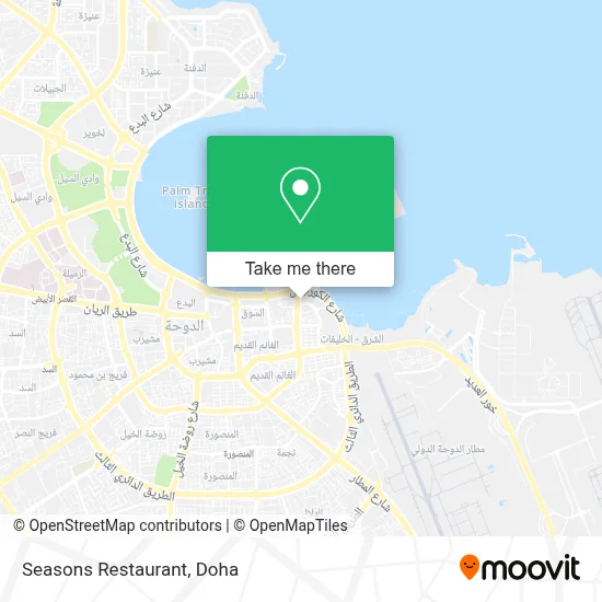 Seasons Restaurant map