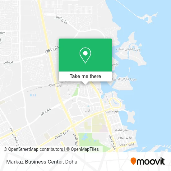 Markaz Business Center map