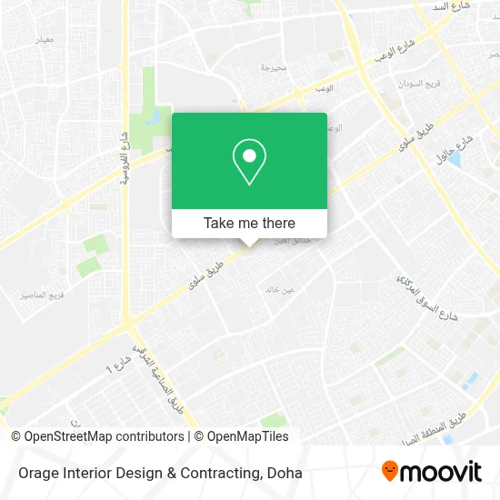 Orage Interior Design & Contracting map