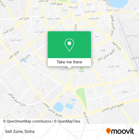 Sell Zone map