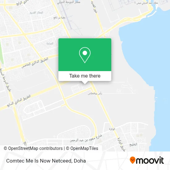 Comtec Me Is Now Netceed map
