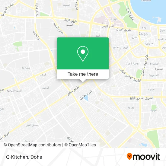 Q-Kitchen map