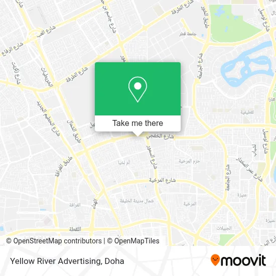 Yellow River Advertising map