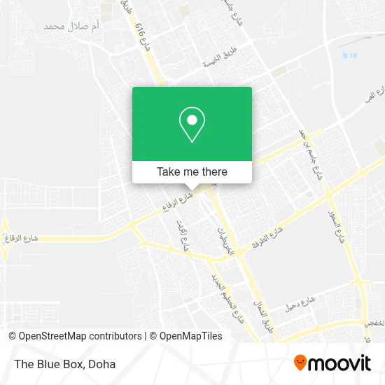 The Blue Box map