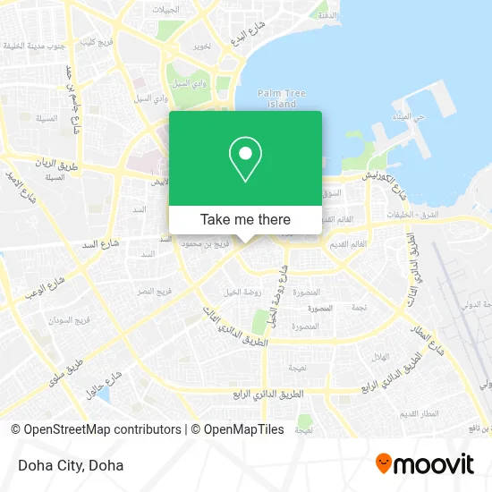 Doha City map