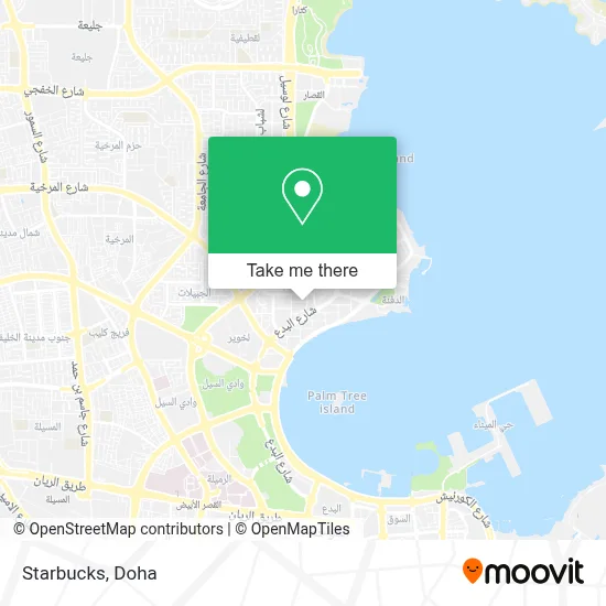 Starbucks map