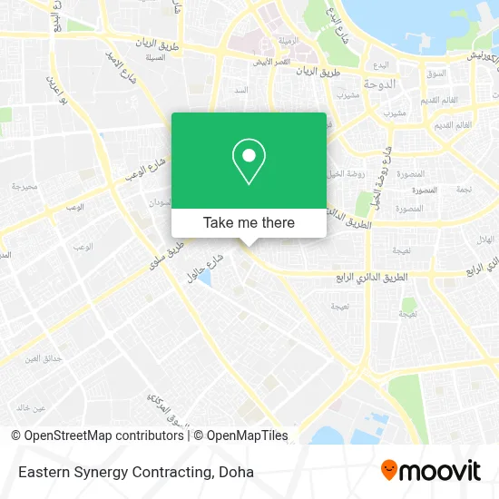 Eastern Synergy Contracting map